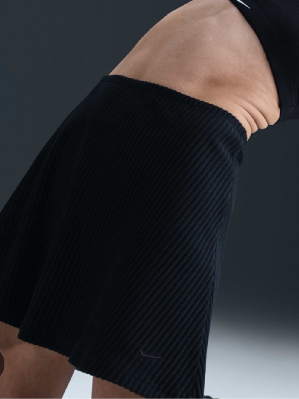 NWT Nike Sportswear Chill Knit Ribbed Mini Skirt